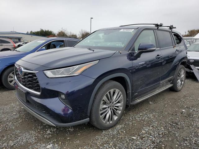 TOYOTA HIGHLANDER 2021 5TDEBRCH9MS017601 | Auction Seeker