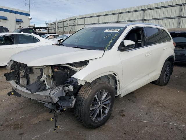 TOYOTA HIGHLANDER 2018 5TDJZRFH0JS538658 | Auction Seeker