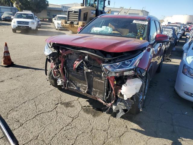 TOYOTA HIGHLANDER 2020 5TDEBRCH4LS010442 | Auction Seeker