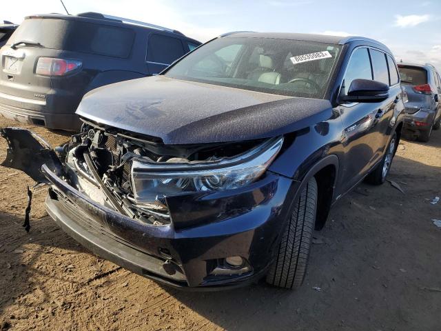 TOYOTA HIGHLANDER 2016 5TDDCRFH0GS020119 | Auction Seeker