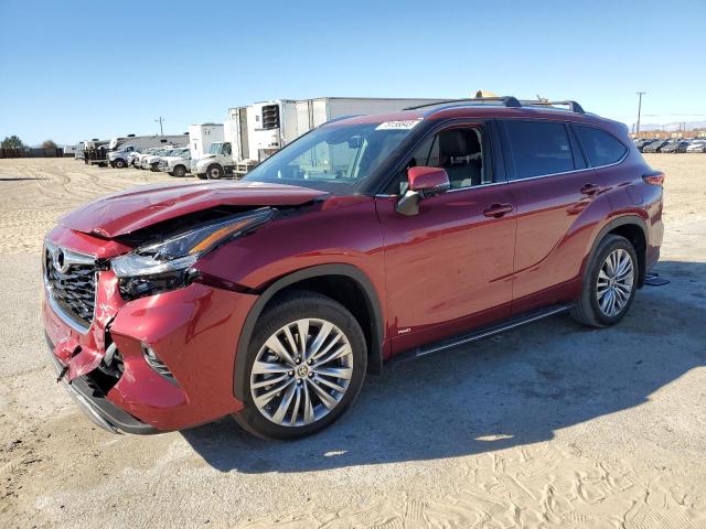 TOYOTA HIGHLANDER 2023 5TDEBRCH9PS583729 | Auction Seeker