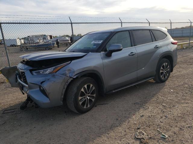 TOYOTA HIGHLANDER 2020 5TDGZRAH8LS019183 | Auction Seeker
