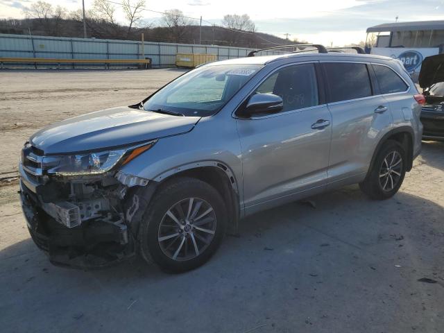 TOYOTA HIGHLANDER 2018 5TDJZRFH0JS543374 | Auction Seeker
