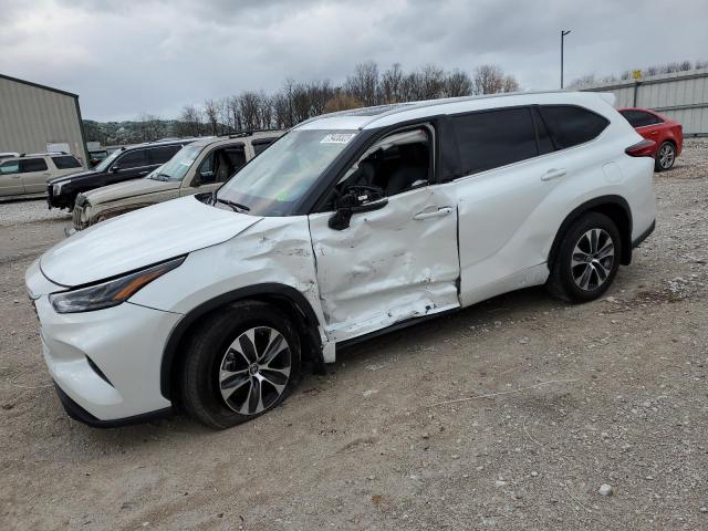 TOYOTA HIGHLANDER 2022 5TDGZRBH4NS237798 | Auction Seeker