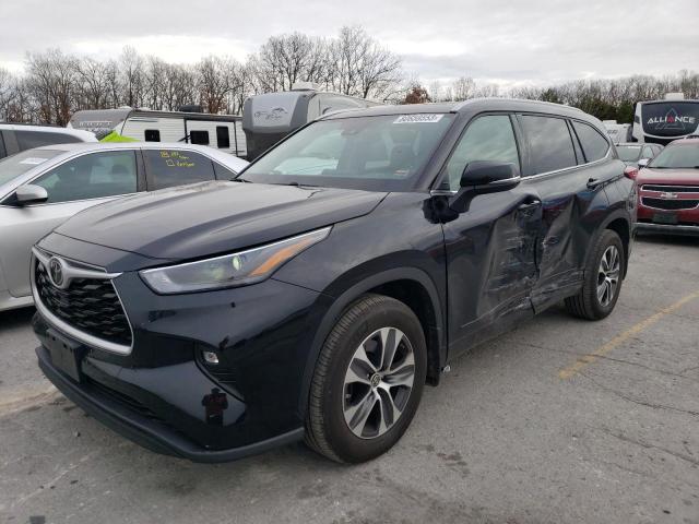 TOYOTA HIGHLANDER 2022 5TDGZRBH7NS574904 | Auction Seeker