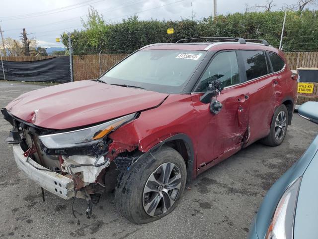 TOYOTA HIGHLANDER 2023 5TDKBRCH9PS124316 | Auction Seeker
