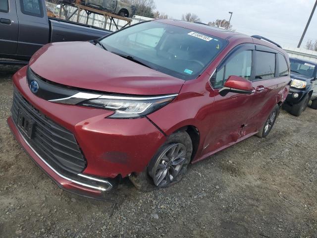 TOYOTA SIENNA 2021 5TDJRKEC7MS006437 | Auction Seeker