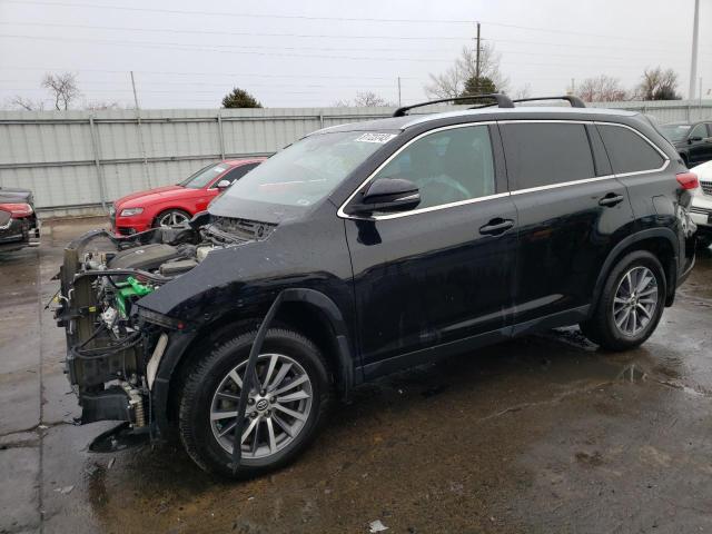 TOYOTA HIGHLANDER 2019 5TDJZRFH2KS981590 | Auction Seeker