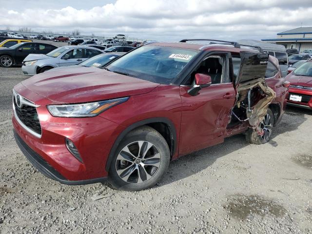 TOYOTA HIGHLANDER 2020 5TDGZRAH6LS512232 | Auction Seeker