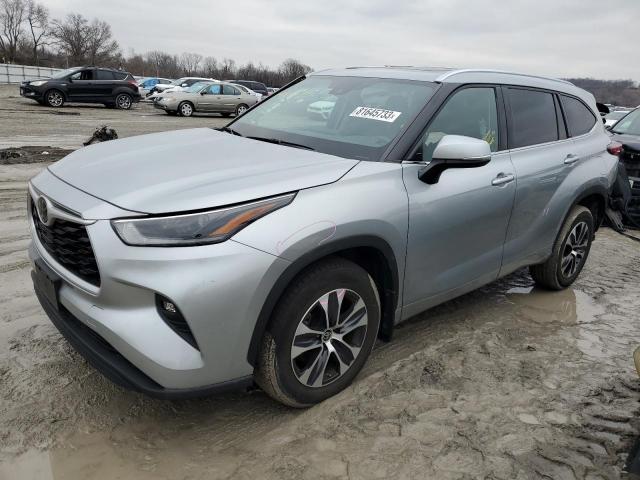 TOYOTA HIGHLANDER 2021 5TDGZRBHXMS062164 | Auction Seeker