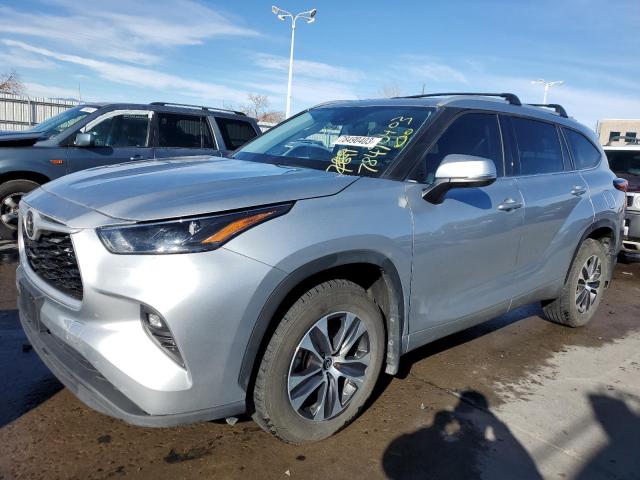 TOYOTA HIGHLANDER 2022 5TDHZRBH9NS210746 | Auction Seeker