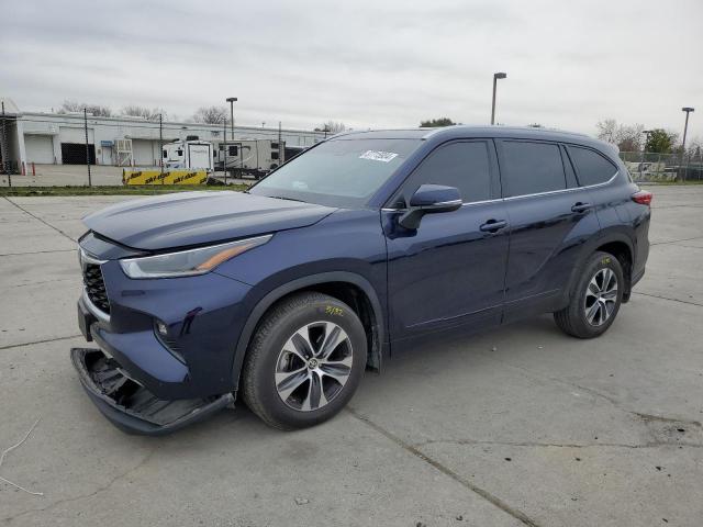TOYOTA HIGHLANDER 2021 5TDHZRBH8MS553370 | Auction Seeker