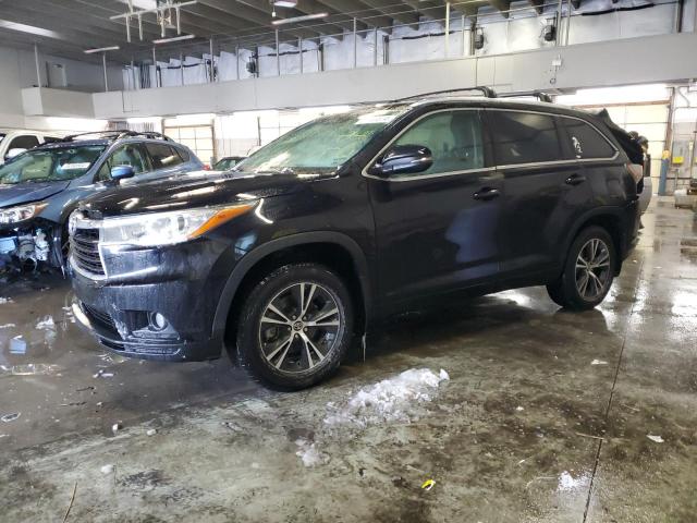 TOYOTA HIGHLANDER 2016 5TDJKRFH8GS260346 | Auction Seeker