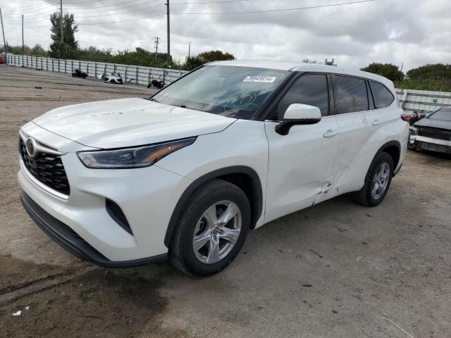 TOYOTA HIGHLANDER 2021 5TDCZRAH3MS529280 | Auction Seeker