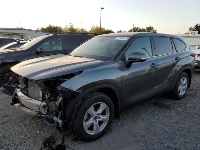 TOYOTA HIGHLANDER 2022 5TDZZRAH3NS098788 | Auction Seeker