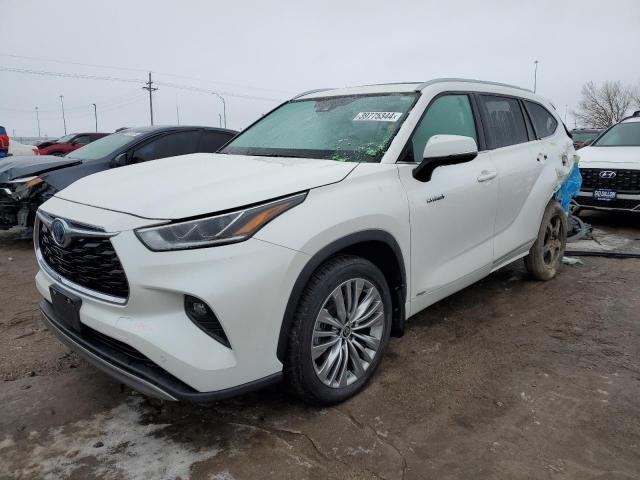 TOYOTA HIGHLANDER 2021 5TDEBRCH4MS034869 | Auction Seeker