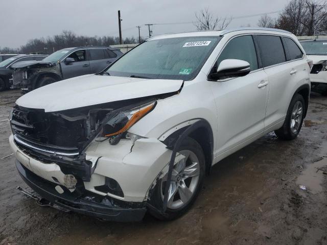 TOYOTA HIGHLANDER 2016 5TDDKRFH4GS256193 | Auction Seeker