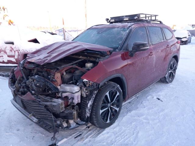 TOYOTA HIGHLANDER 2021 5TDJZRBH2MS075951 | Auction Seeker