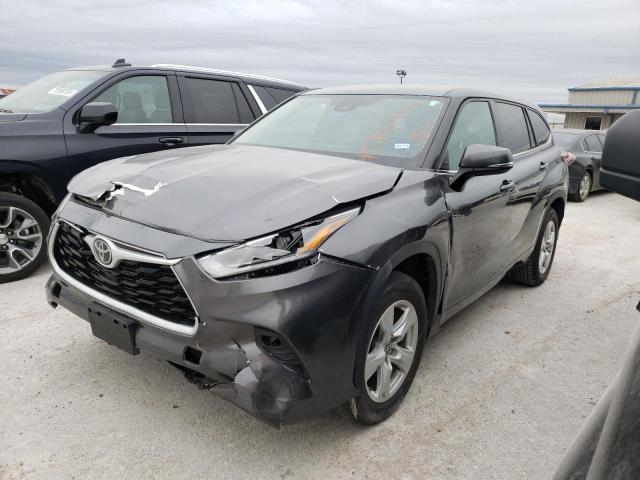 TOYOTA HIGHLANDER 2021 5TDZZRAH4MS058072 | Auction Seeker