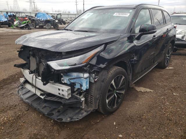 TOYOTA HIGHLANDER 2021 5TDJZRBHXMS134552 | Auction Seeker