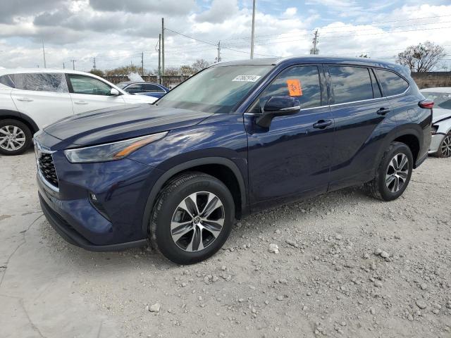 TOYOTA HIGHLANDER 2022 5TDGZRAH0NS544628 | Auction Seeker