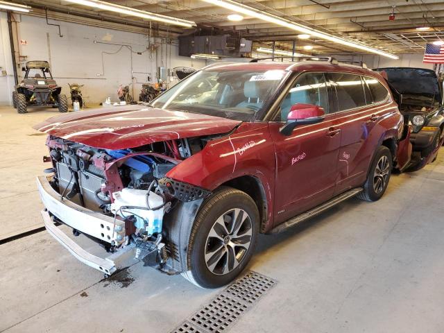 TOYOTA HIGHLANDER 2022 5TDHBRCHXNS548241 | Auction Seeker