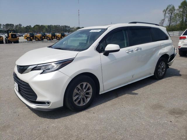 TOYOTA SIENNA 2022 5TDYRKEC4NS082116 | Auction Seeker
