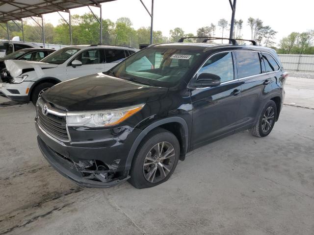 TOYOTA HIGHLANDER 2016 5TDJKRFH1GS295181 | Auction Seeker