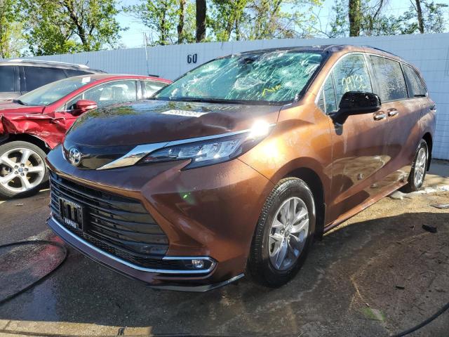 TOYOTA SIENNA 2022 5TDJSKFC3NS060127 | Auction Seeker
