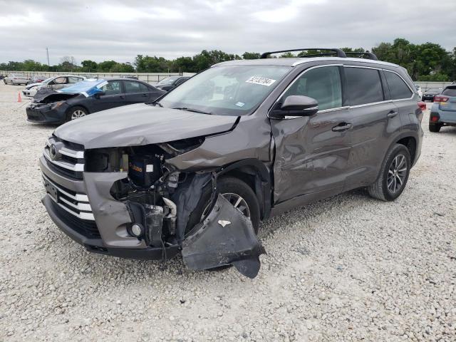 TOYOTA HIGHLANDER 2018 5TDKZRFH7JS284581 | Auction Seeker
