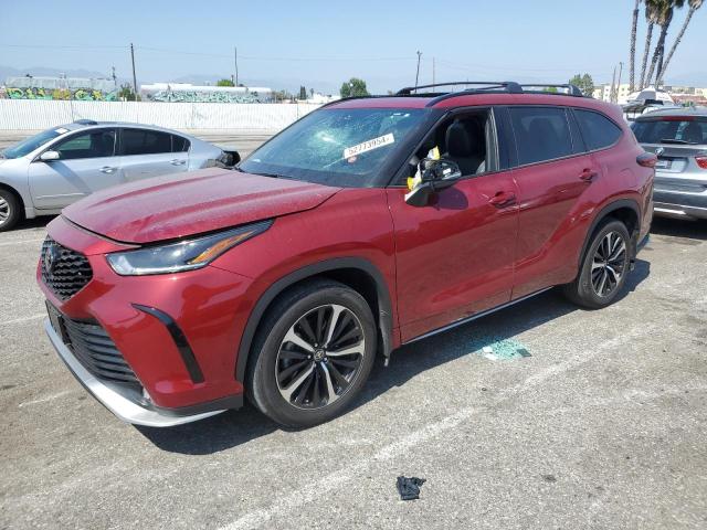 TOYOTA HIGHLANDER 2022 5TDJZRAH0NS096235 | Auction Seeker