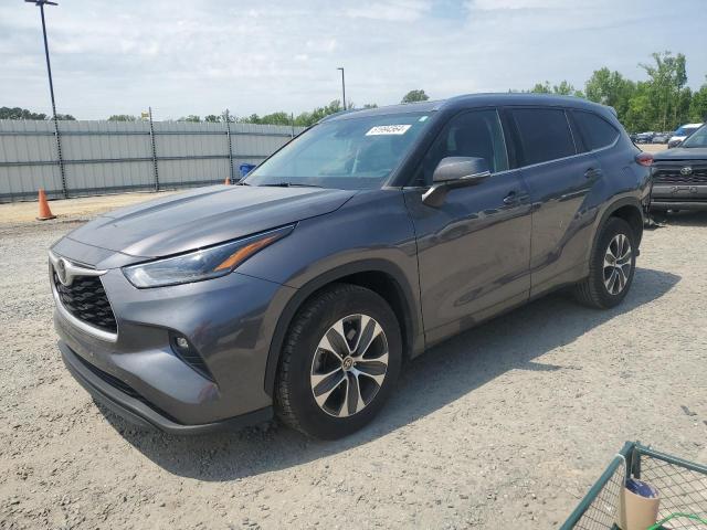 TOYOTA HIGHLANDER 2021 5TDGZRAH8MS056347 | Auction Seeker