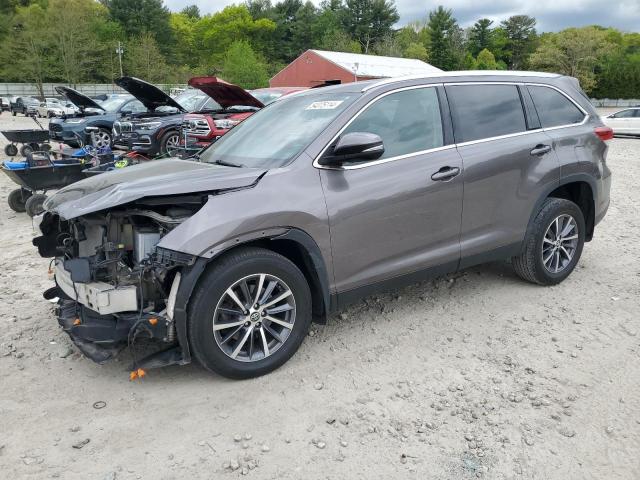 TOYOTA HIGHLANDER 2019 5TDJZRFHXKS729036 | Auction Seeker