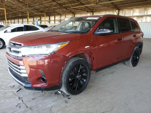 TOYOTA HIGHLANDER 2019 5TDKZRFHXKS313038 | Auction Seeker