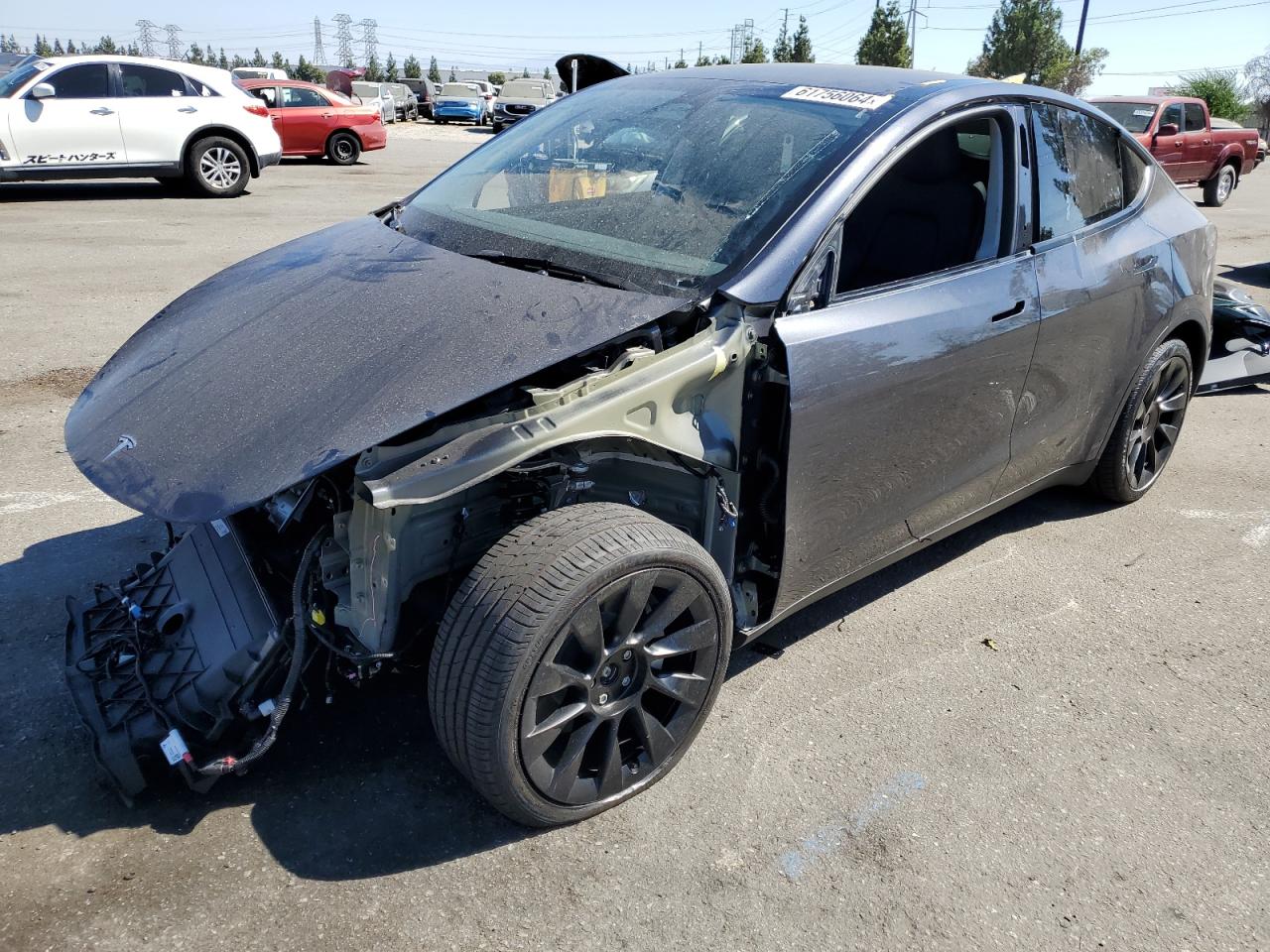 TESLA MODEL Y 2024 7SAYGDEEXRA267848 | Auction Seeker