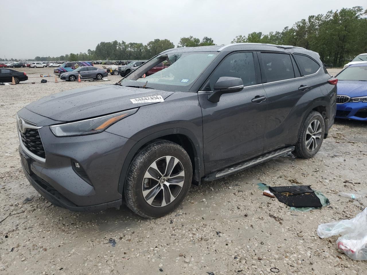 TOYOTA HIGHLANDER 2022 5TDGZRAH7NS541175 | Auction Seeker
