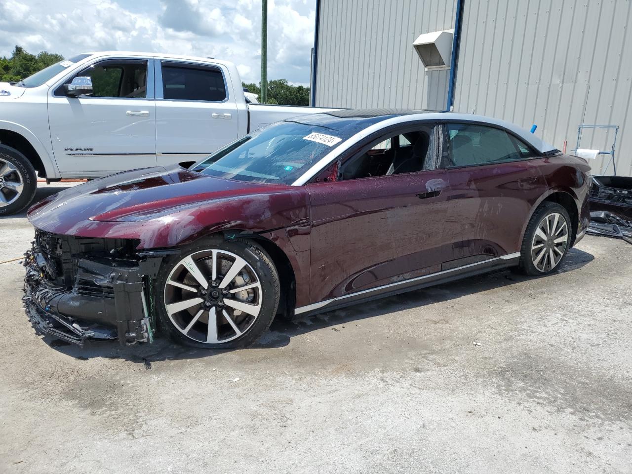 LUCID AIR 2022 50EA1GBA7NA003233 | Auction Seeker