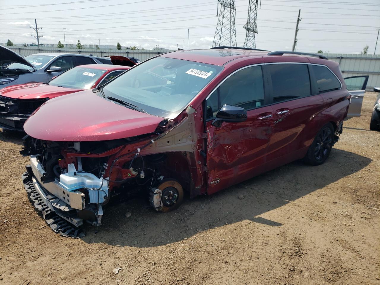 TOYOTA SIENNA 2021 5TDXRKEC2MS063848 | Auction Seeker