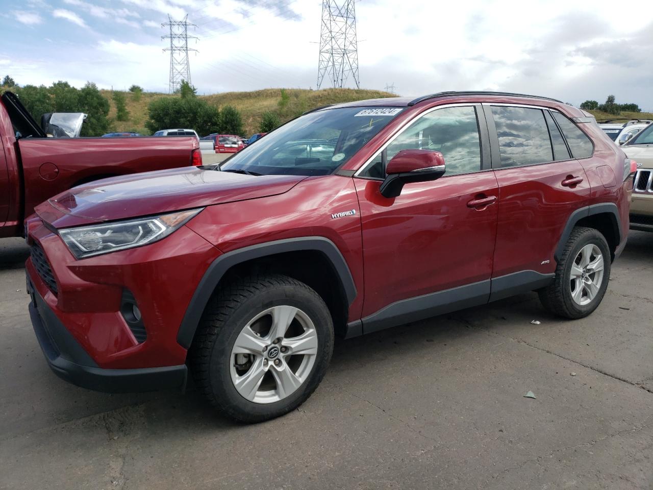 TOYOTA RAV4 2020 2T3RWRFV9LW083229 | Auction Seeker