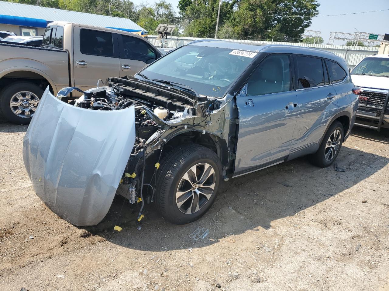 TOYOTA HIGHLANDER 2020 5TDGZRAH0LS003673 | Auction Seeker