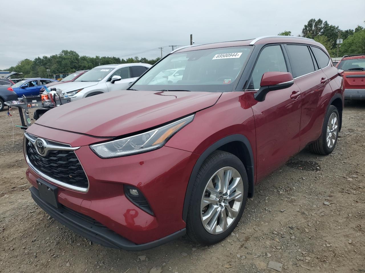TOYOTA HIGHLANDER 2023 5TDKDRBH9PS020811 | Auction Seeker