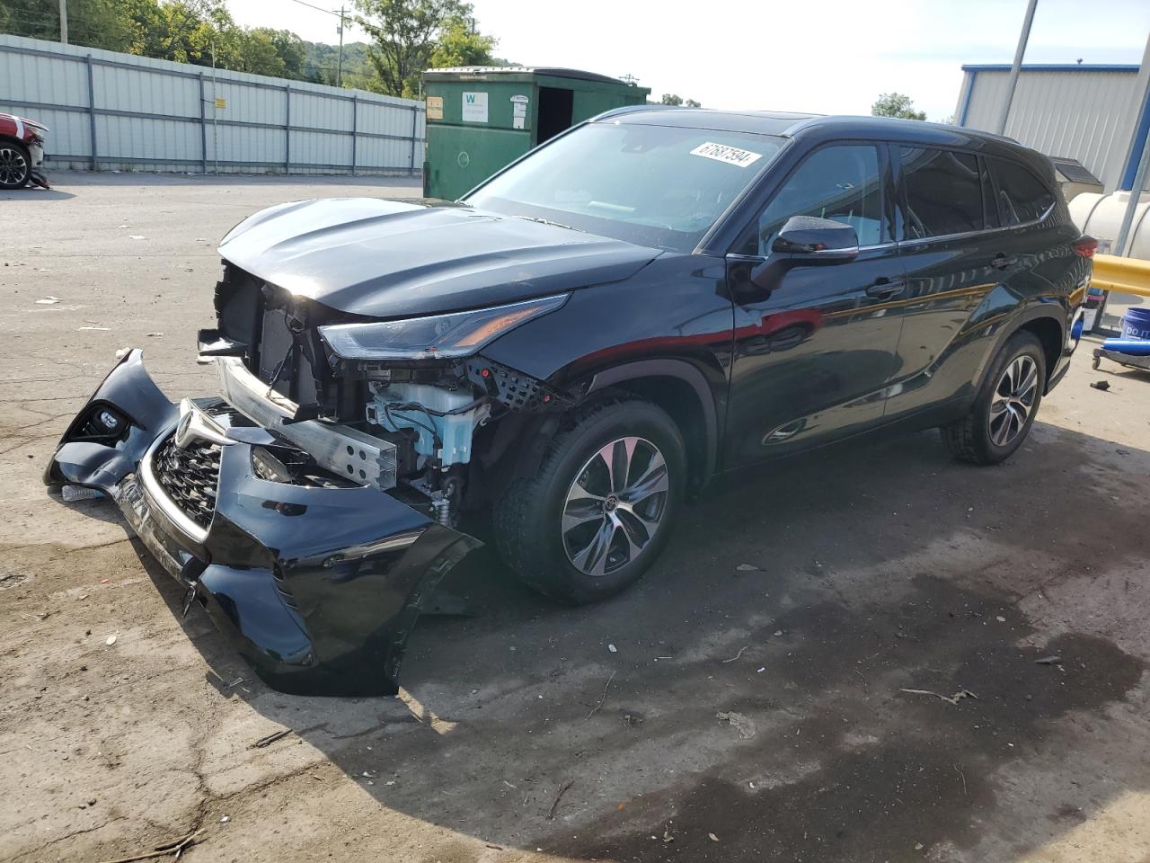 TOYOTA HIGHLANDER 2021 5TDGZRAH3MS068521 | Auction Seeker