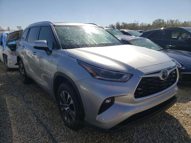 TOYOTA HIGHLANDER 2021 5TDGZRAH1MS536519 | Auction Seeker