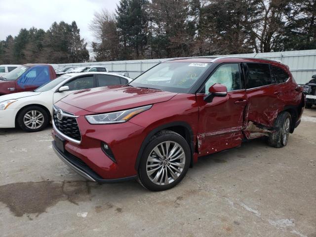 TOYOTA HIGHLANDER 2022 5TDFZRBH9NS238358 | Auction Seeker