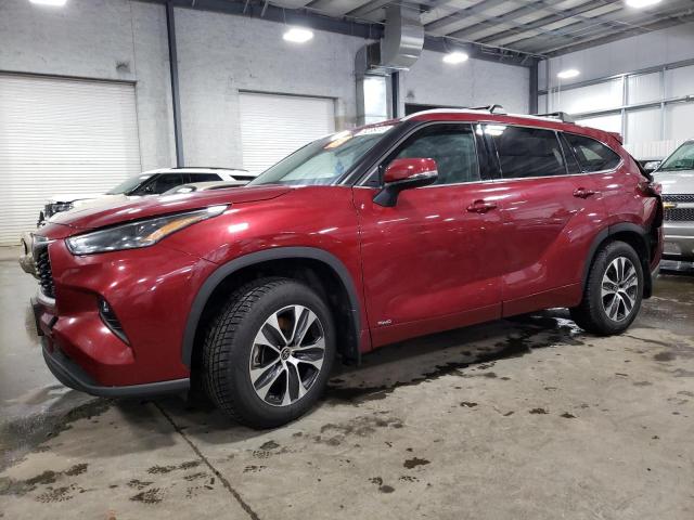 TOYOTA HIGHLANDER 2022 5TDGBRCH3NS544897 | Auction Seeker