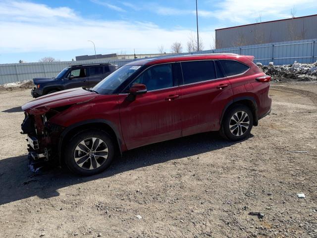 TOYOTA HIGHLANDER 2021 5TDGZRBH7MS153019 | Auction Seeker