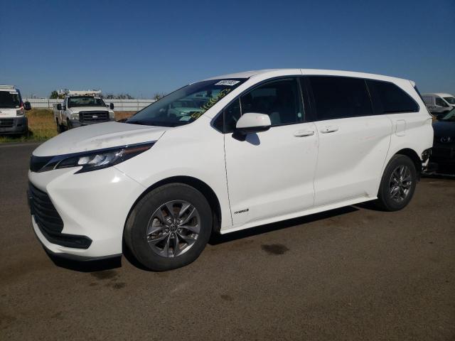 TOYOTA SIENNA 2021 5TDKRKEC3MS046244 | Auction Seeker