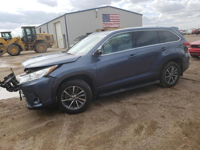 TOYOTA HIGHLANDER 2019 5TDJZRFH7KS708774 | Auction Seeker
