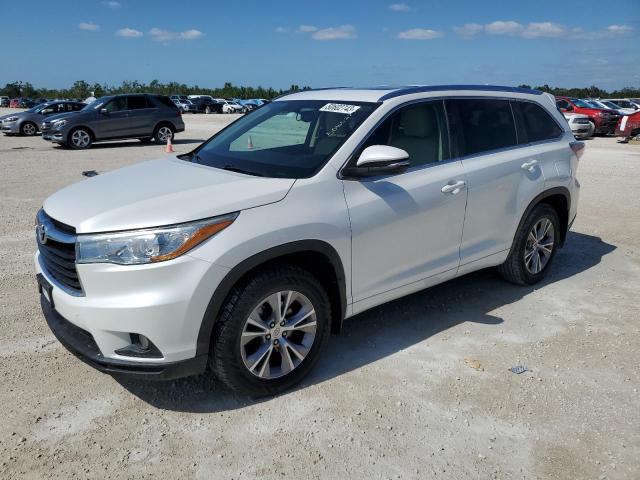 TOYOTA HIGHLANDER 2015 5TDJKRFH4FS085995 | Auction Seeker