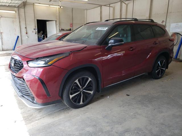 TOYOTA HIGHLANDER 2021 5TDLZRBH6MS108295 | Auction Seeker